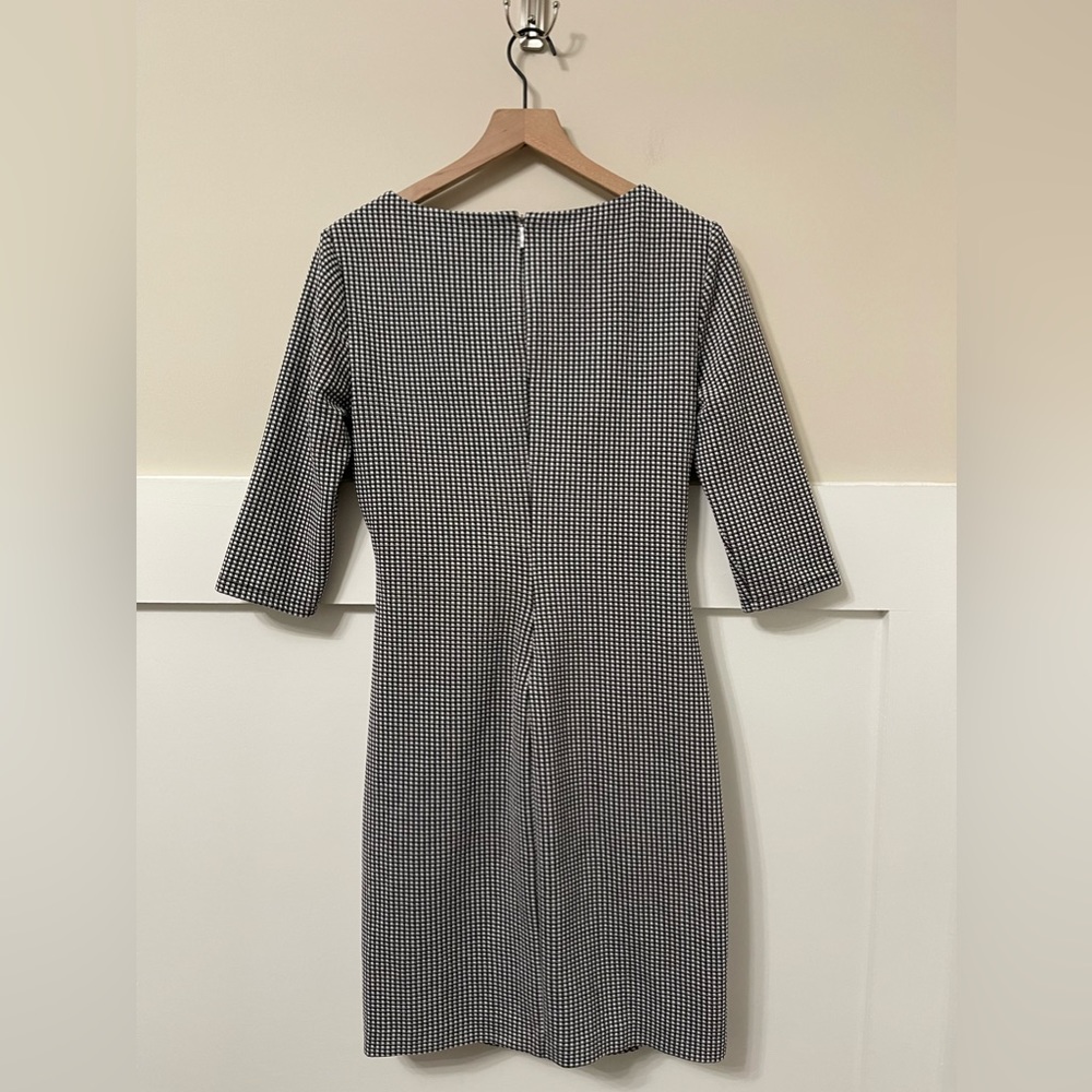 Lauren Ralph Lauren Houndstooth Career Office Pencil Dress Size 8 - Picture 6 of 10